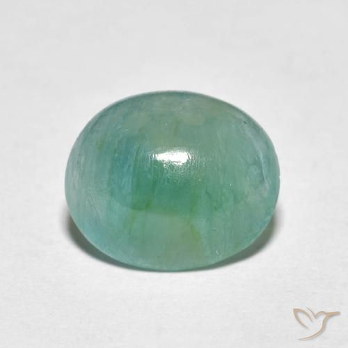 2.98ct Natural Verde Azul Tom Grandidierita, oval, Translúcido