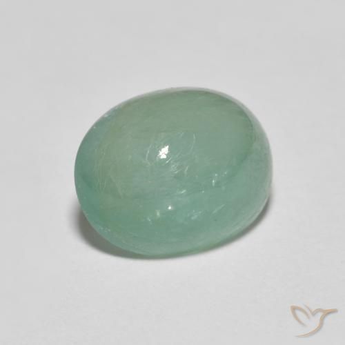 Grandidierita Azul esverdeado Natural 3.37ct, oval, Translúcido