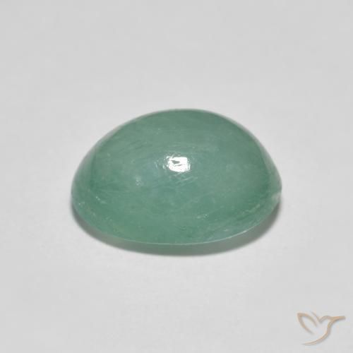 Grandidierita Azul esverdeado Natural 3.37ct, oval, Translúcido