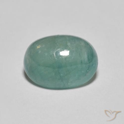 2.98ct Natural Verde Azulado Claro Grandidierita, oval, Translúcido