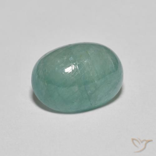 Grandidierita Verde Azulado Claro Natural 2.98ct, oval, Translúcido