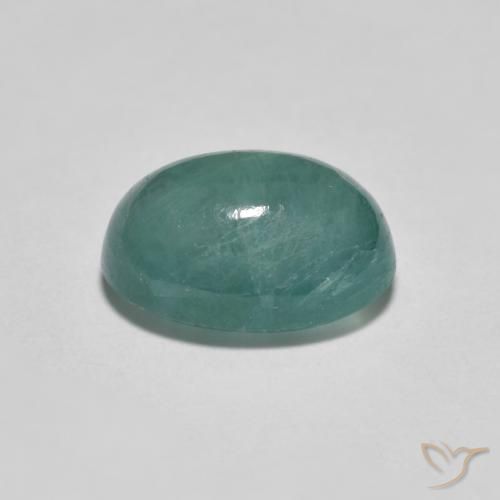 Grandidierita Verde Azulado Claro Natural 2.98ct, oval, Translúcido