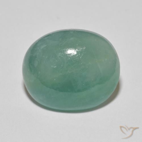 8.97ct Natural Verde azulado médio Grandidierita, oval, Translúcido