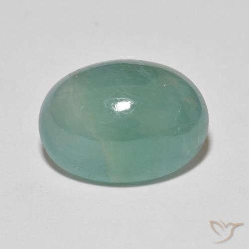 8.02ct Natural Verde azulado Grandidierita, oval, Translúcido