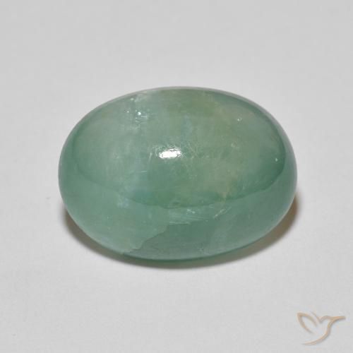8.15ct Natural Verde azulado Grandidierita, oval, Translúcido