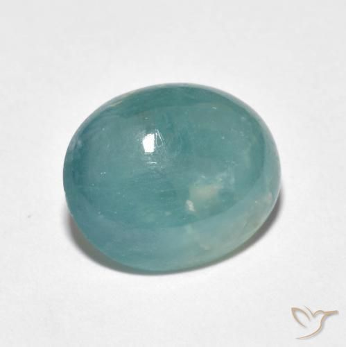 4.83ct Natural Turquesa Grandidierita, oval, Translúcido