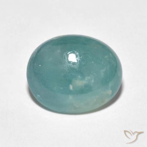 Grandidierita Turquesa Natural 4.83ct, oval, Translúcido