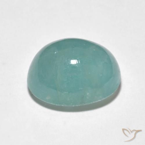 Grandidierita Verde Azulado Claro Natural 6.15ct, oval, Translúcido