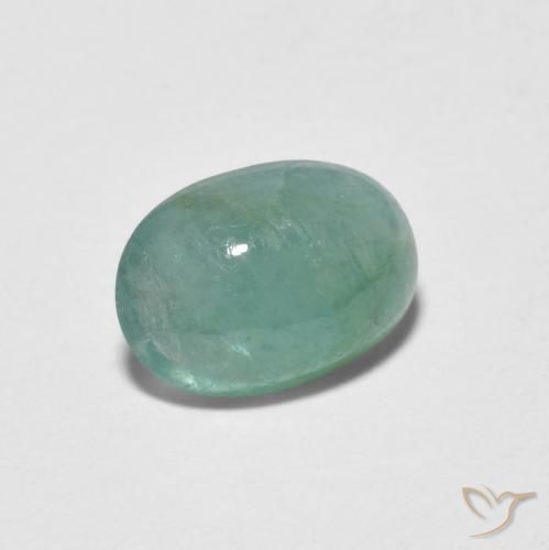 Grandidierita Azul esverdeado Natural 1.35ct, oval, Translúcido