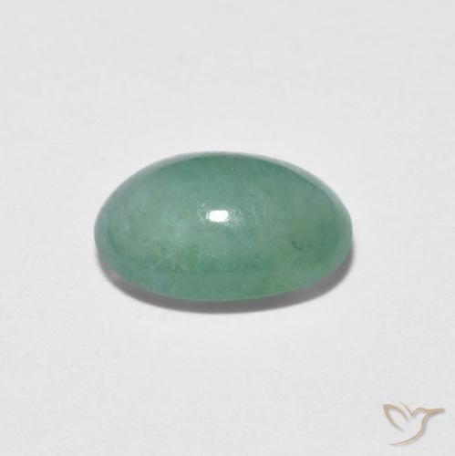 Grandidierita Azul esverdeado Natural 1.35ct, oval, Translúcido