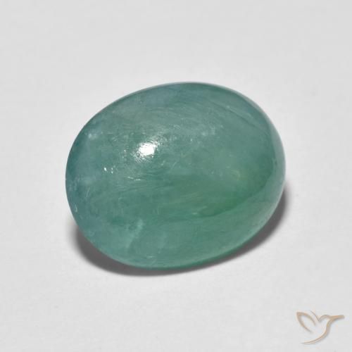 Grandidierita Azul-esverdeado Natural 3.45ct, oval, Translúcido