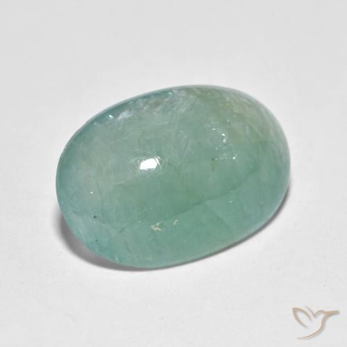 Grandidierita Verde azulado Natural 6.34ct, oval, Translúcido