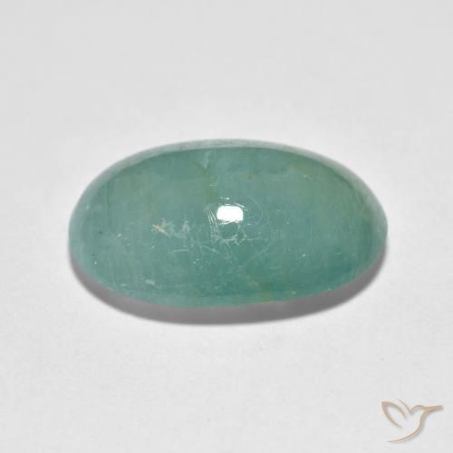 Grandidierita Verde azulado Natural 6.34ct, oval, Translúcido