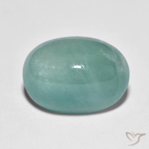 8.92ct Natural Médio Verde Azul Grandidierita, oval, Translúcido
