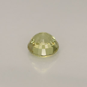 Granada grossulária verde natural 0,46ct, corte redondo, VVS-VS