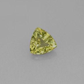 Granada grossulária verde natural 0,65ct, trillion, VS