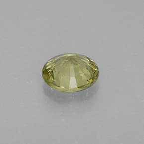 Granada grossulária verde natural 0,29ct, corte redondo, VVS-VS