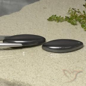 Pedras preciosas de Hematita cinza médio natural de 48.08 ct, Marquesa, Opaco