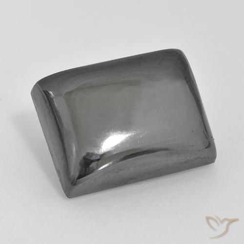 Hematita cinza médio Natural 20.16ct, baguete, Opaco