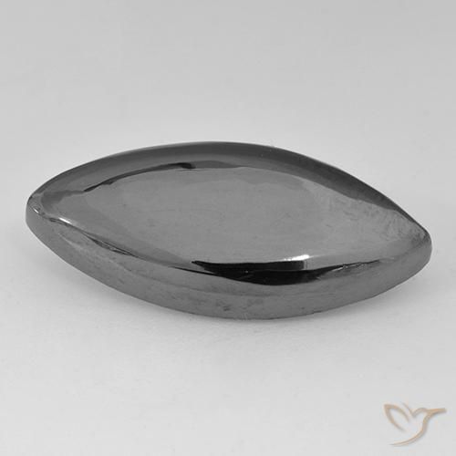 Hematita cinza médio Natural 23.24ct, Marquesa, Opaco