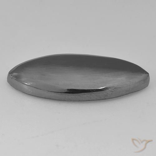 Hematita cinza médio Natural 14.12ct, Marquesa, Opaco