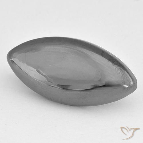 Hematita cinza médio Natural 14.86ct, Marquesa, Opaco