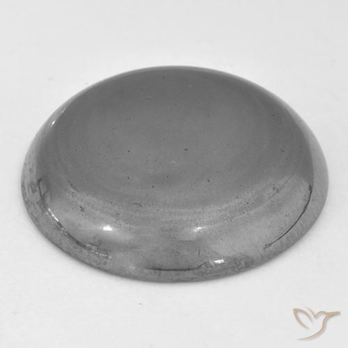Hematita cinza médio Natural 38.65ct, Redondo, Opaco