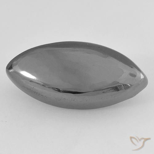 Hematita cinza médio Natural 16.07ct, Marquesa, Opaco