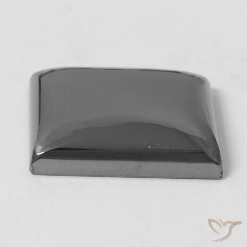 Hematita Cinza prateado Natural 30.31ct, baguete, Opaco