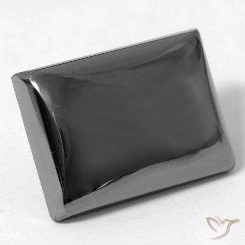 Hematita cinza médio Natural 21.12ct, baguete, Opaco