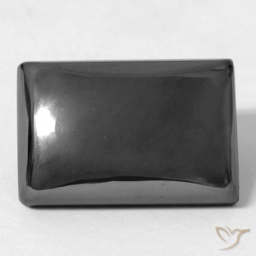 24,41 ct Baguete Hematita, 18,8 x 12,5 mm Do Brasil, Photo A