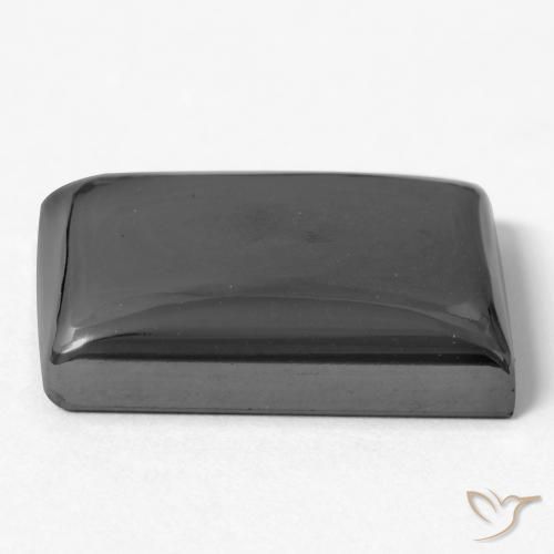 Hematita cinza médio Natural 24.41ct, baguete, Opaco