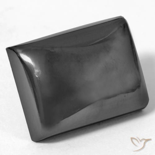Hematita cinza médio Natural 26.64ct, baguete, Opaco