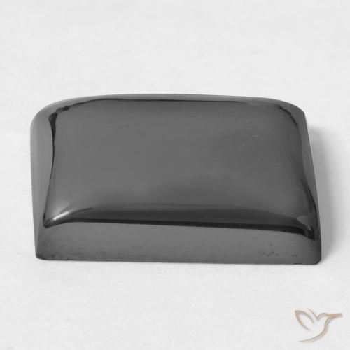 Hematita cinza médio Natural 26.64ct, baguete, Opaco