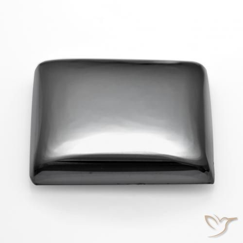 Hematita cinza médio Natural 27.09ct, Quadrado, Opaco