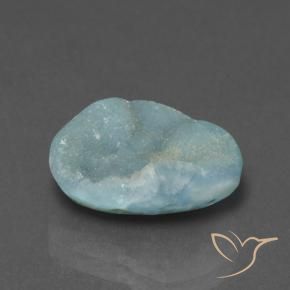Hemimorfita Druzy Azul esverdeado Natural 6.97ct, Chique, Opaco