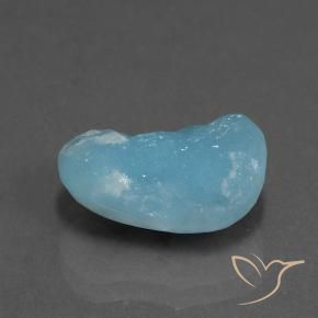Hemimorfita Druzy Aqua Blue Natural 7.82ct, Chique, Opaco
