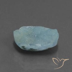 Hemimorfita Druzy Azul claro verde Natural 6.13ct, Chique, Opaco