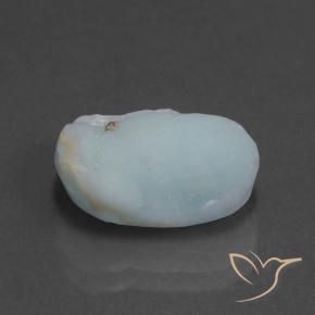 Hemimorfita Druzy Azul Esverdeado Claro Natural 8.97ct, Chique, Opaco
