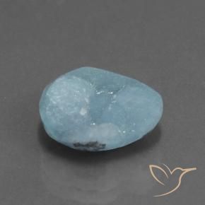 Hemimorfita Druzy Azul claro verde Natural 7.55ct, Chique, Opaco