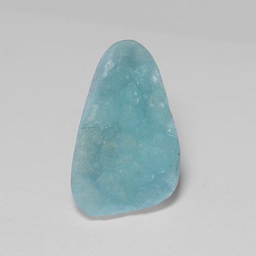 Hemimorfita Druzy Cerceta Natural 4.48ct, Forma extravagante, Opaco