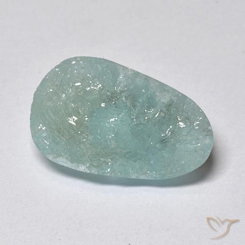 Hemimorfita Druzy Azul verde Natural 5.63ct, Chique, Translúcido