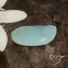 Hemimorfita Druzy Buish Green Natural 6.00ct, oval, Translúcido