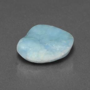 Hemimorfita Druzy Aqua Blue Natural 3.40ct, Forma extravagante, Opaco
