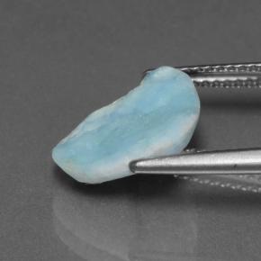 Hemimorfita Druzy Aqua Blue Natural 3.40ct, Forma extravagante, Opaco