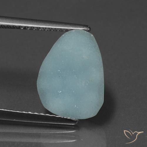 Hemimorfita Druzy Azul claro Natural 4.20ct, Forma extravagante, Opaco