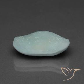 Hemimorfita Druzy Pálido Azul-Verde Natural 5.88ct, Chique, Opaco