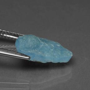 Hemimorfita Druzy Aqua Blue Natural 4.49ct, Forma extravagante, Opaco