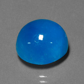 Hemimorfita Azul Natural 11.64ct, Corte Oval, Translúcido