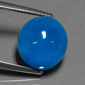 Hemimorfita Azul Natural 11.64ct, Corte Oval, Translúcido